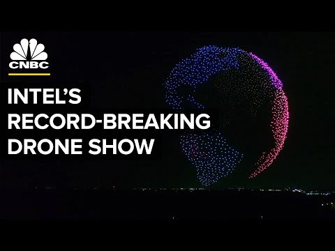 How Intel Made Its World Record-Breaking Drone Show